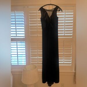 Black Velvet Formal Dress size 8